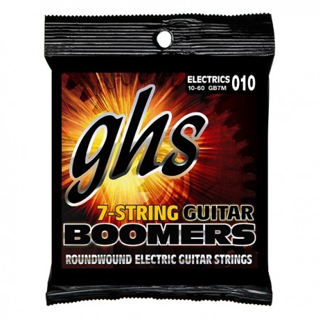 GHS BOOMERS 010-60 GB7M Muta Chitarra El 7 corde