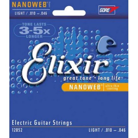 ELIXIR 12052 NANOWEB Muta Chitarra El 10-46