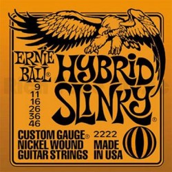 ERNIE BALL 2222 Hybrid Slinky 09-46