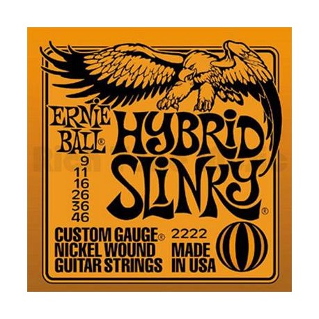 ERNIE BALL 2222 Hybrid Slinky 09-46
