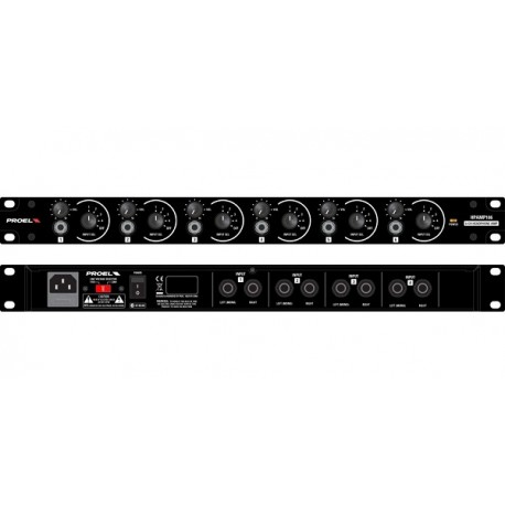 PROEL HPAMP106 Ampli cuffie 8ch