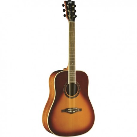 EKO ONE D Chitarra Acustica Vintage Burst