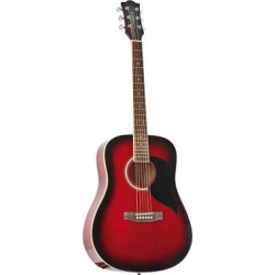 EKO RANGER 6 Chitarra Acustica Red Sunburst