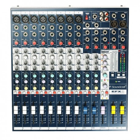 SOUNDCRAFT EFX8 MIXER 8 canali