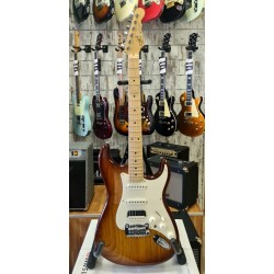 G&L STRATO DELUXE LEGACY HB Sunburst EX DEMO