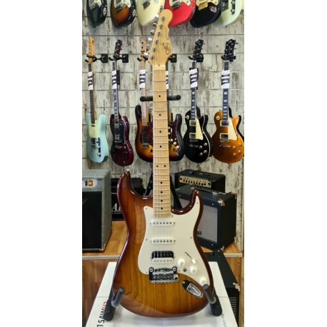 G&L STRATO DELUXE LEGACY HB Sunburst EX DEMO