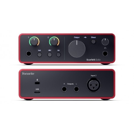 FOCUSRITE SCARLETT SOLO 4th Gen