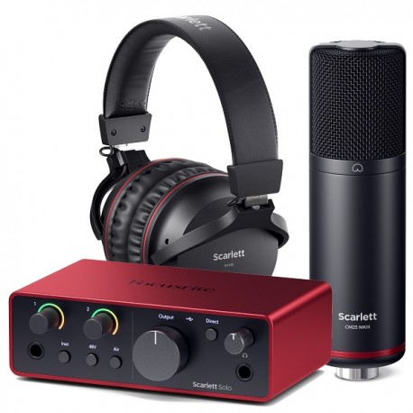 FOCUSRITE SCARLETT SOLO STUDIO 4th Gen