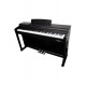 ECHORD DPX-100 Piano Digitale 88 tasti pesati nero lucido