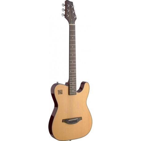 STAGG EW3000CN Chitarra Acustica solid body El. Natural