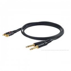 PROEL CHLP310LU3 Cavo 02 rca-02 jack mt3