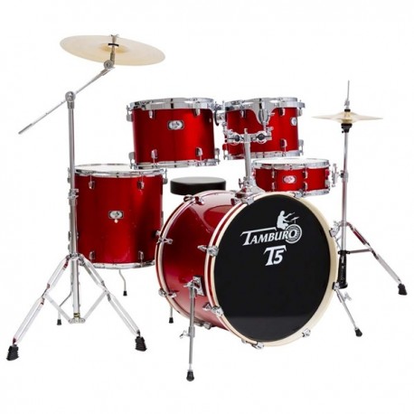TAMBURO T5 P20 Batteria Ac Bright Red Spark BD20